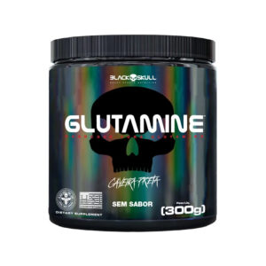 Glutamine - Glutamina - 300g - Black Skull