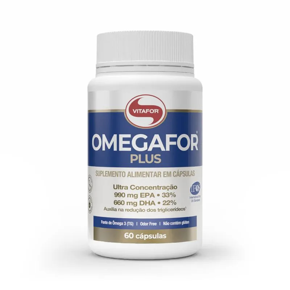 OMEGAFOR® PLUS: Ômega 3 60 Cápsulas