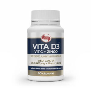 VITA D3® Vit. C + Zinco - 60 Cápsulas