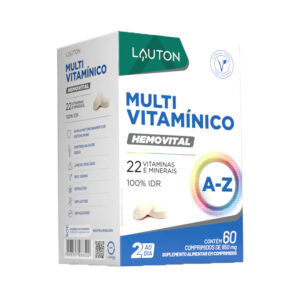 Hemovital ® - Multivitamínico - 60 Comprimidos | Lauton Nutrition