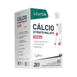 Cálcio Citrato Malato Calcitrax ® - 60 Comprimidos | Lauton Nutrition